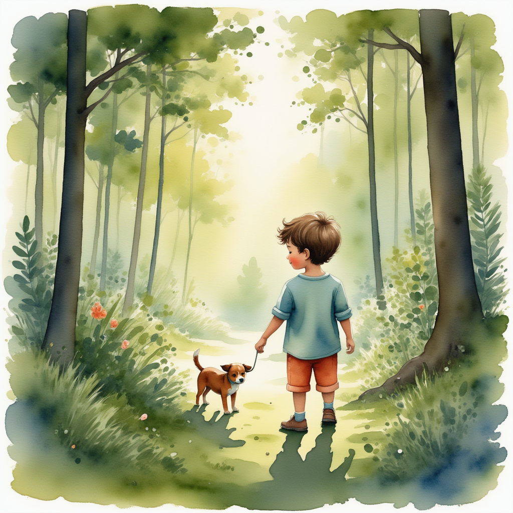 The Adventure of the Curious Boy and the Shy Turtle