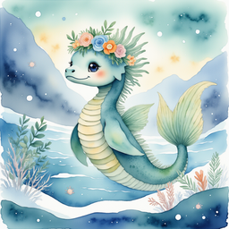 Nessie Sparkles and the Snowy Surprise