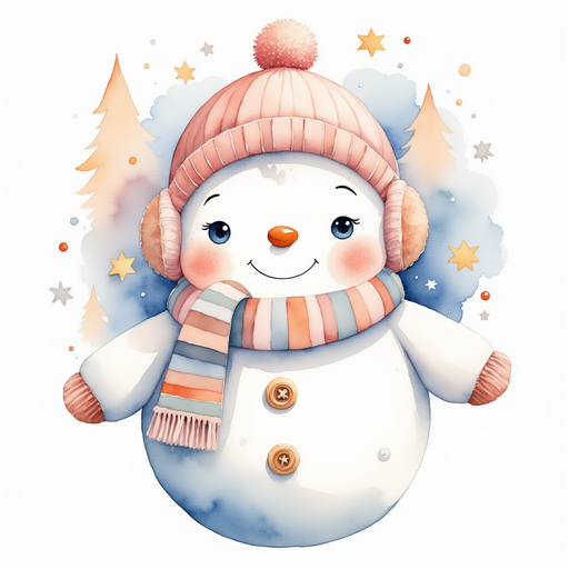 Frostyline floats happily, wearing a scarf with glittery shimmer. In the background, tall star towers twinkle.