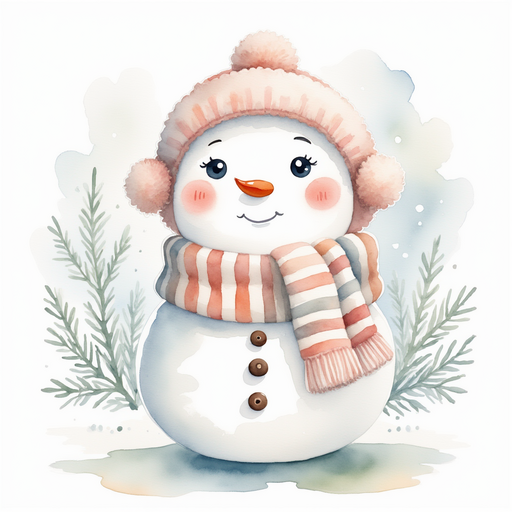 Frostyline Fable rubs his snow head, looking confused. In the background, frosty branches sway in a light breeze.