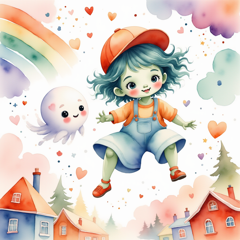 Glimmer Puff's Adventure in Feeling Town
