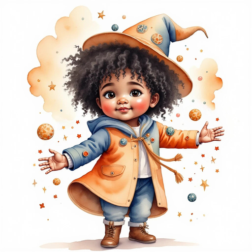 Zippy Zapata holds his hat as the wind swirls around him. In the background, clouds swirl in patterns.