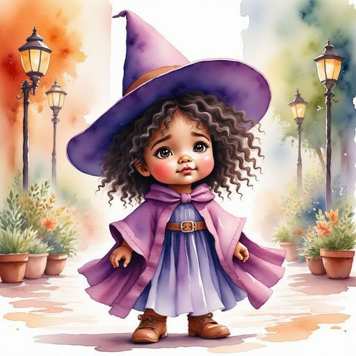 Willow Charms holding a half-finished festival banner, looking unsettled. In the background, colorful decorations half-finished around the cobblestone square