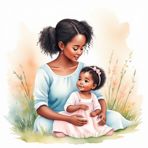 Ava's mother comforting Ava.