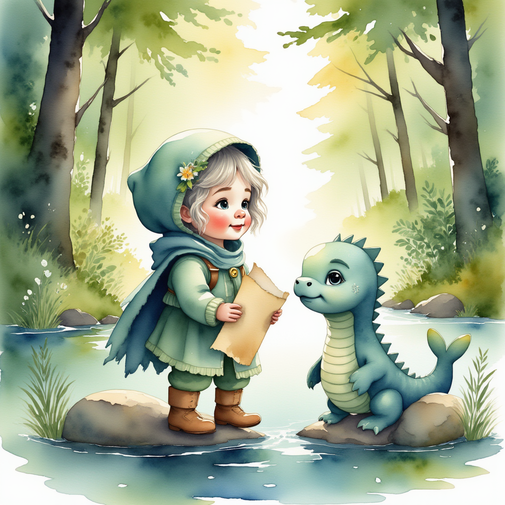 Flicker and Nessie's Secret Treasure Hunt