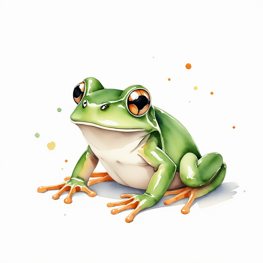 a frog