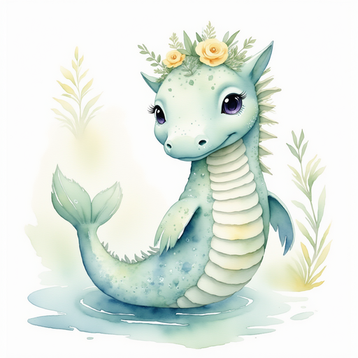 Nessie Sparkles smiles softly. In the background, smooth walls shimmer with silver patterns