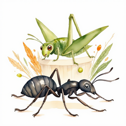 The Ant and the Grasshopper