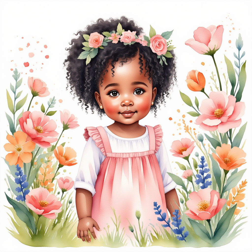 Ava, the Little Artist and the Hidden Picture