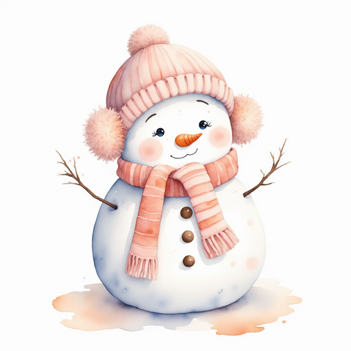 Show Frostyline Fable with a round hat, gazing curiously at the sky. Softly glowing snowdrifts