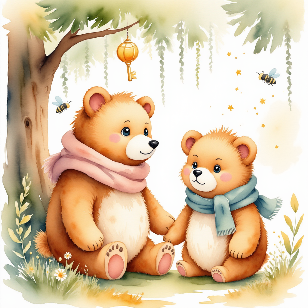 The Bear Cubs' Forest Adventure
