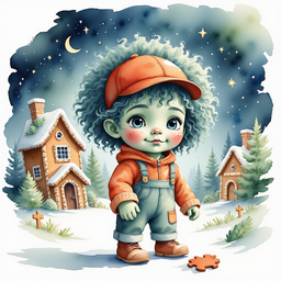 Zigzag Zander's Puzzle Christmas