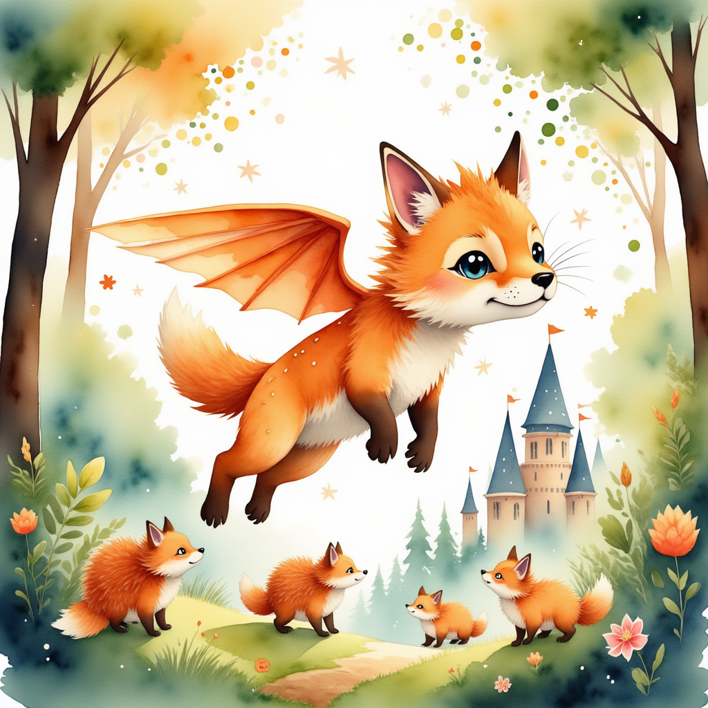 Fire B's Magical Skywriting Adventure