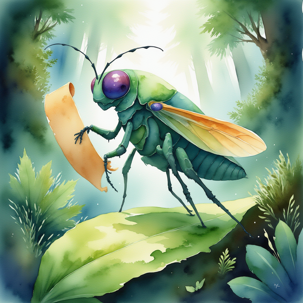 Buzzywhirl and the Enchanted Riddle