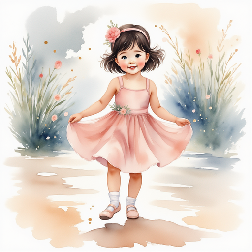 Grace stepping onto the dance floor, her slippers twinkling.