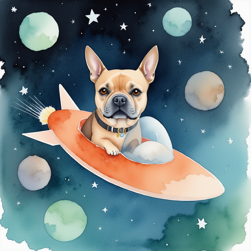 Milo steering the spaceship away from a black hole.