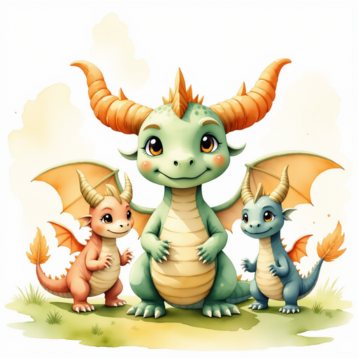 Several dragons stand in a semicircle, greeting Ember Flare with welcoming gestures. In the background, a sunlit lawn with scattered practice cones stretches out.