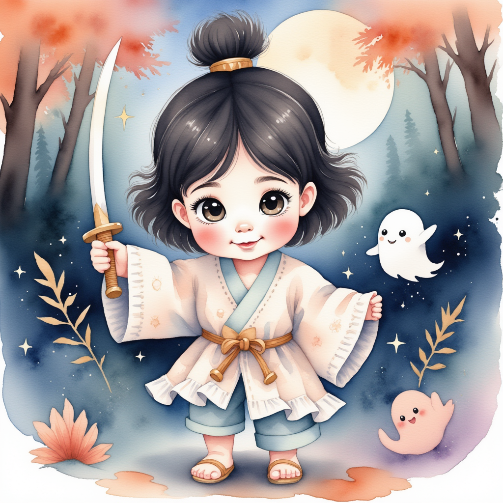 Sammy and Glimmer Puff's Haunted Costume Quest