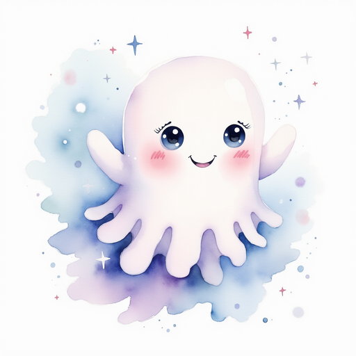 Glimmer Puff glowing softly in the gentle breeze. In the background, the big blue sky stretches wide.