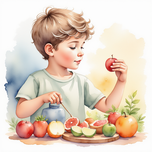Diego talking to his friends about his new diet