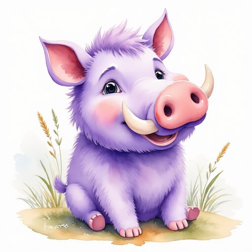 Brutus tilts his head back, roaring with laughter. In the background, a gentle breeze moves the tall grass.