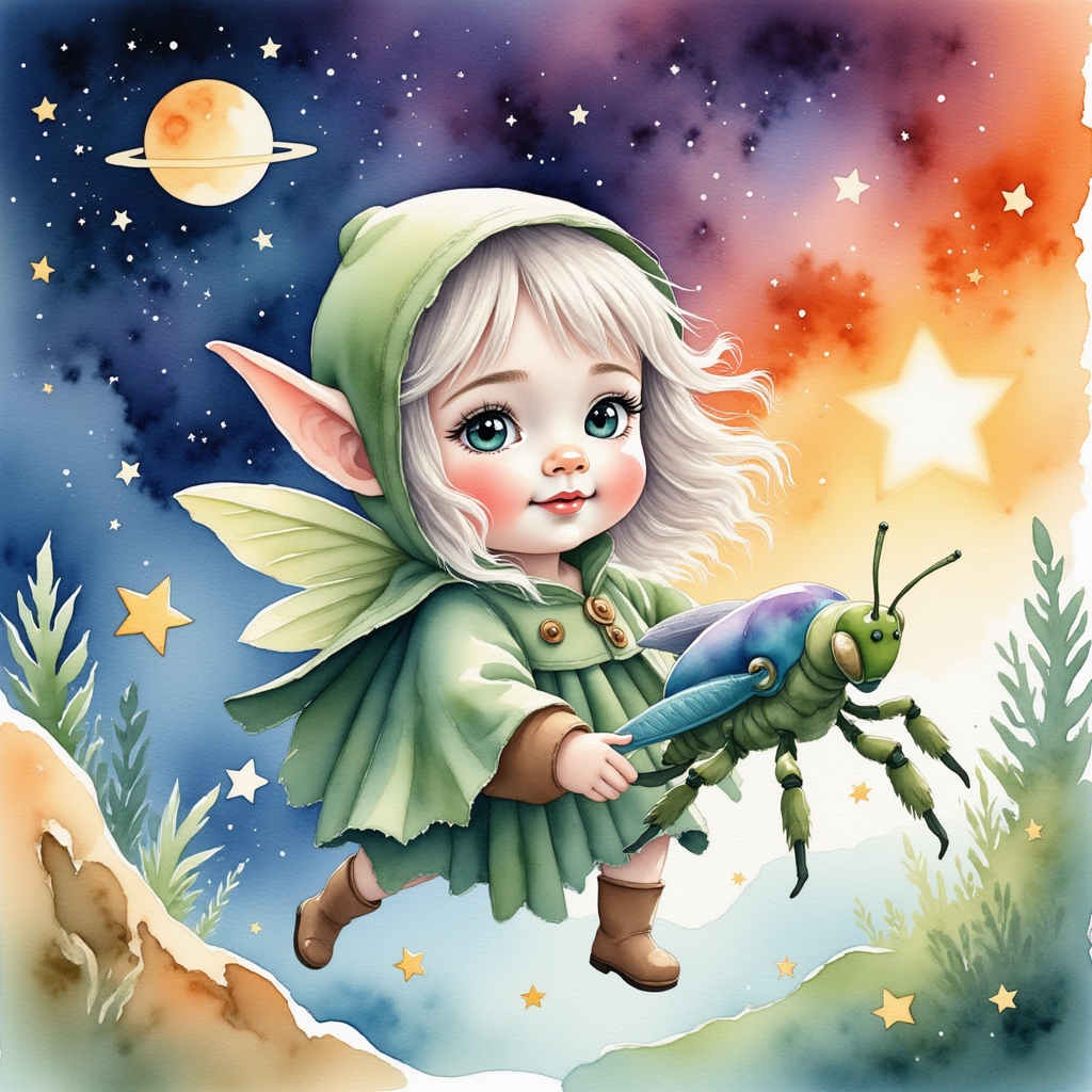 Flicker Sparkleaf and the Starry Giants