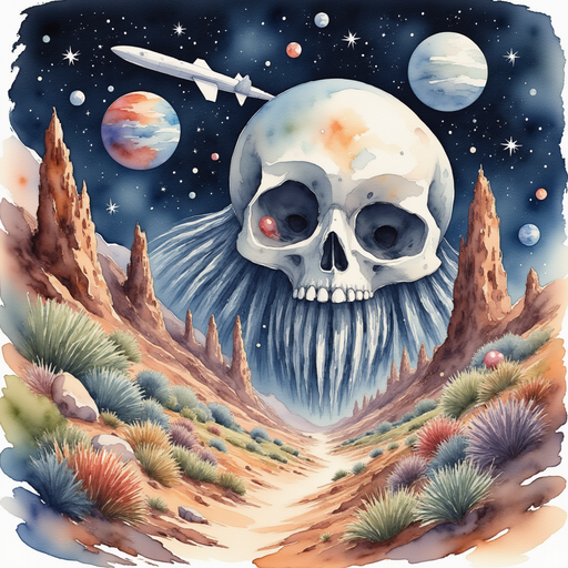 A planet full of giant bones