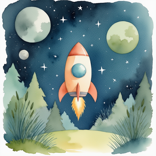 Milo climbing into the spaceship in his backyard.