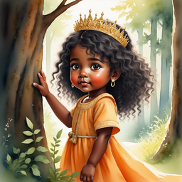 Queen Neena and the Whispering Woods