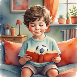 The Magic Soccer-Shaped Book