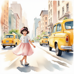 Grace and the Taxi Ballet