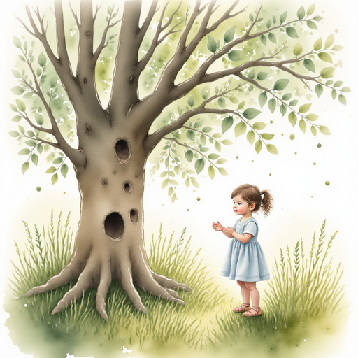 The tree talking to Sofia