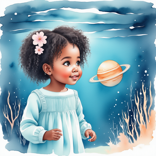 Ava looking at the misaligned Neptune.