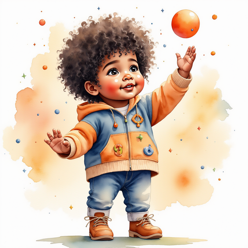Zippy Zapata bounces a bright ball in his hands, smiling at his friend. In the background, warm sunlight streams through a window
