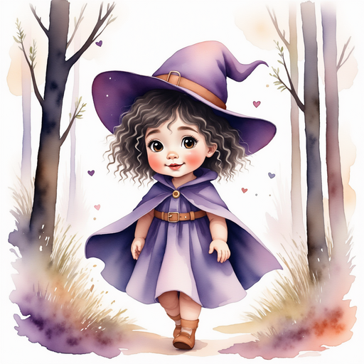 Willow Charms steps forward on a path, looking more confident. In the background, slender tree trunks crowd closely together.