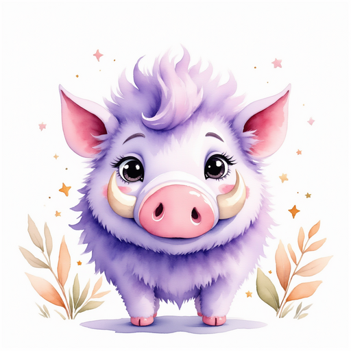 A bright portrait of Brutus smiling while trotting along In the background, glittering leaves sway in the breeze