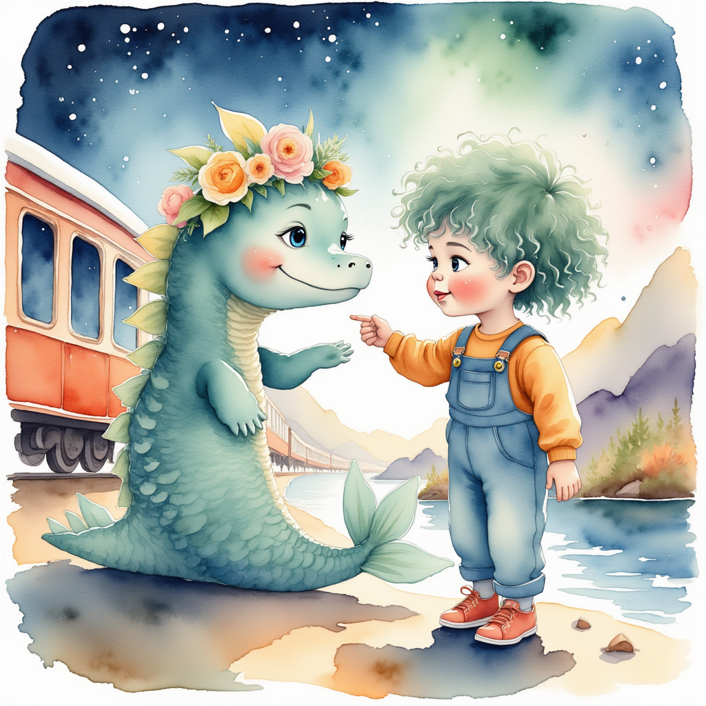 Nessie Sparkles and the Train of Adventures