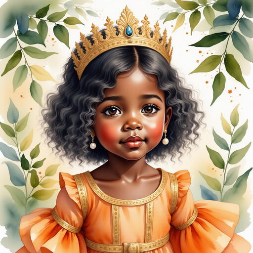 Queen Neena speaking softly, her eyes gently closed. In the background, leaves rustling as if they are listening
