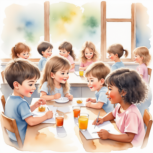 A classroom full of children