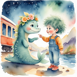 Nessie Sparkles and the Train of Adventures