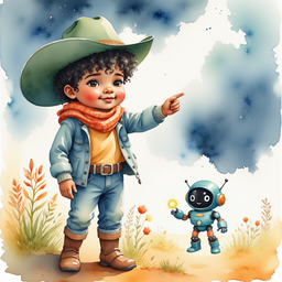 The Stormy Adventure of Cactus Cody and Blinky Sparx