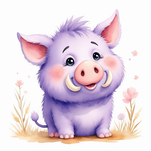 Show Brutus smiling with a playful wink. In the background: an open field