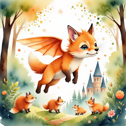 Fire B's Magical Skywriting Adventure