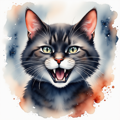 A big scary cat