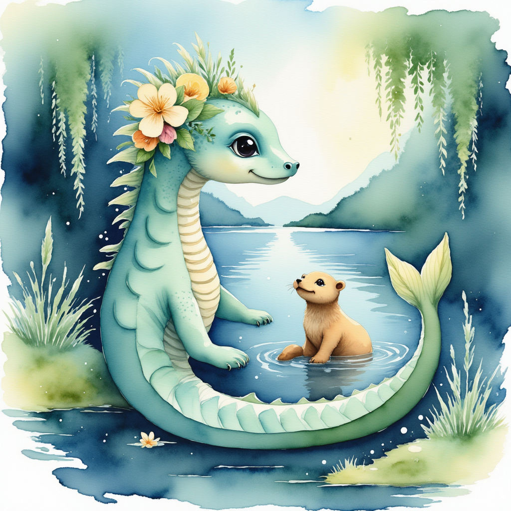 Nessie Sparkles and the River of Reflection