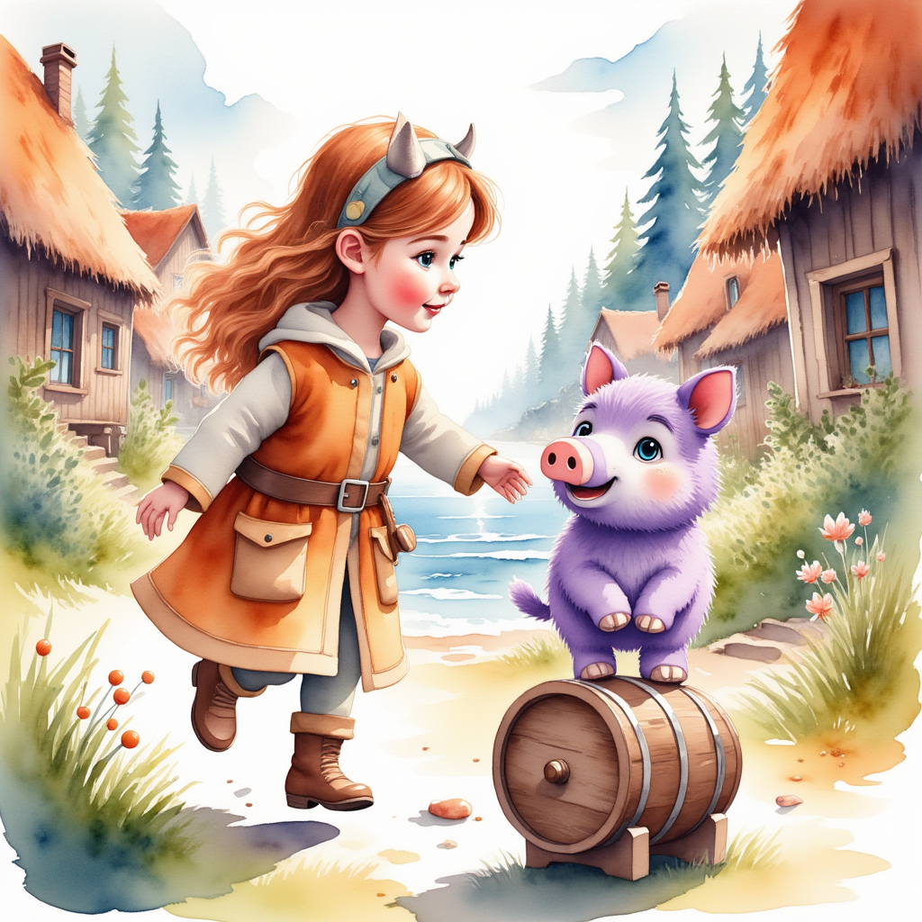 Bolda and Brutus Explore Two Worlds