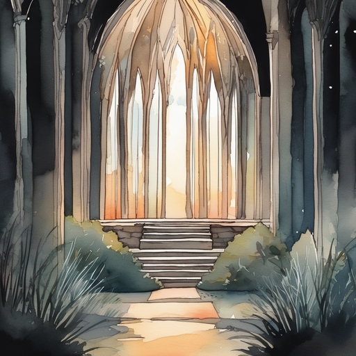 Sacred remains in an ominous lair