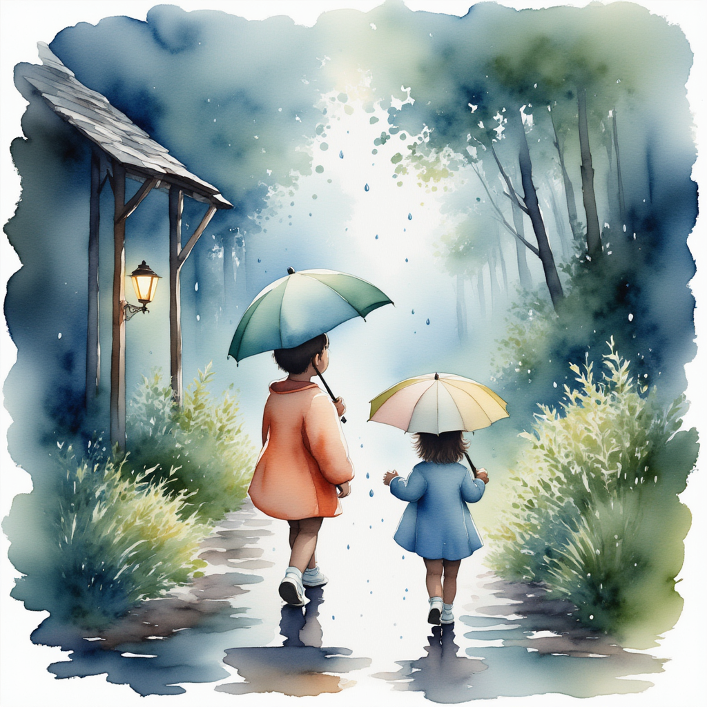 A rainy day