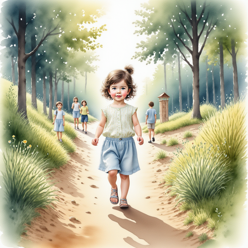 Sofia and her classmates entering the Galaxy Park.