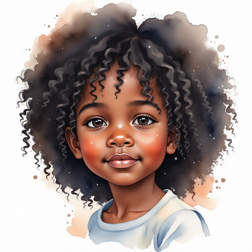 Lisa a young black girl